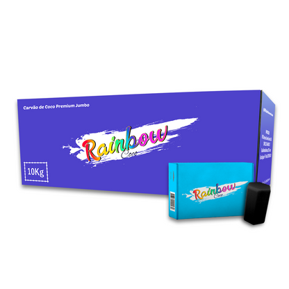 Carvão Rainbow Coco Jumbo 500g