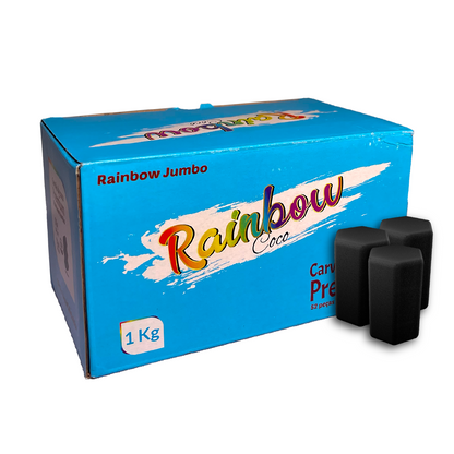 Carvão Rainbow Coco Jumbo 1kg